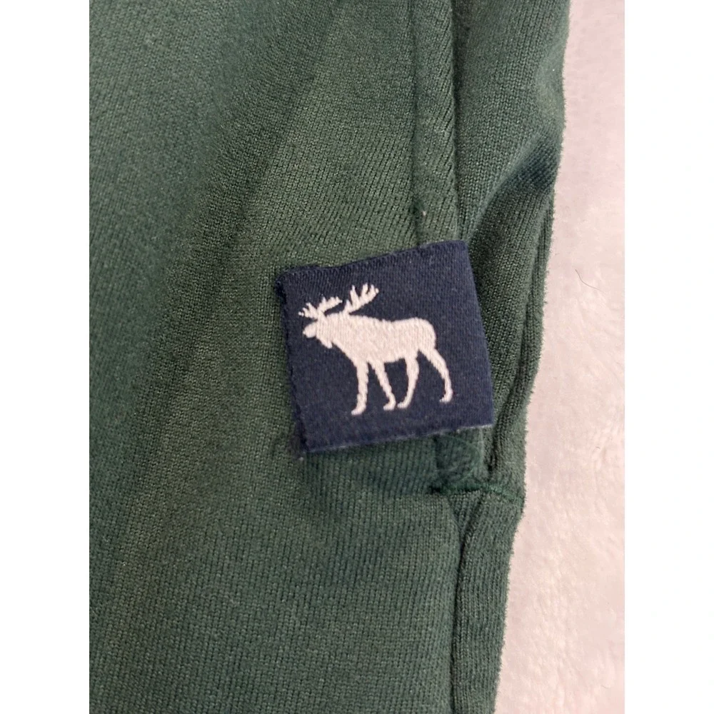 Abercrombie Kids Active Shorts Girls 11/12 Dark Green Elastic Waist Pockets